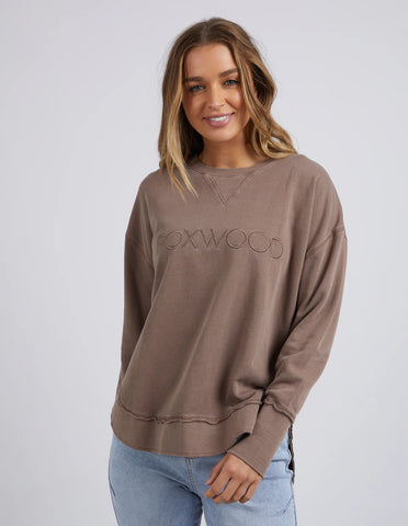 Foxwood - Simplified Crew - CHOCOLATE BROWN