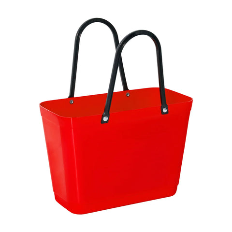 Small RED Hinza Bag - Green Plastic