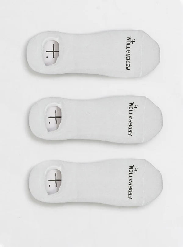 Federation - Secret Sock - White