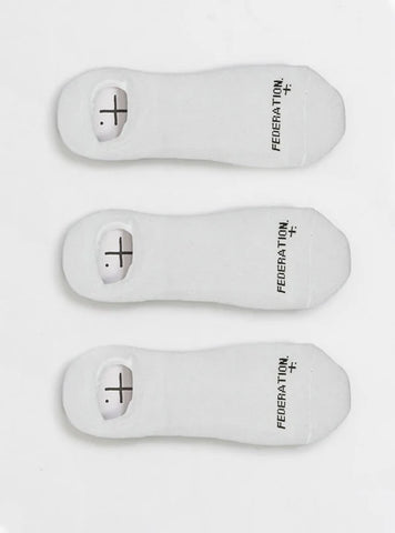 Federation - Secret Sock - White