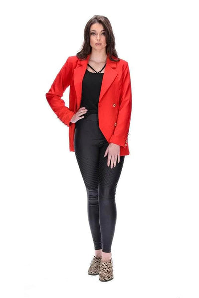 Pretty Basic - ASTA BLAZER - ORANGE