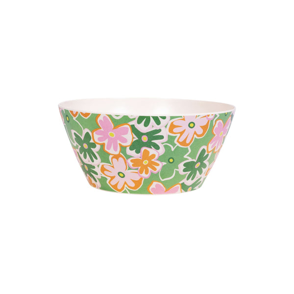 SPLOSH - SUMMER POP BAMBOO MELAMINE SALAD BOWL