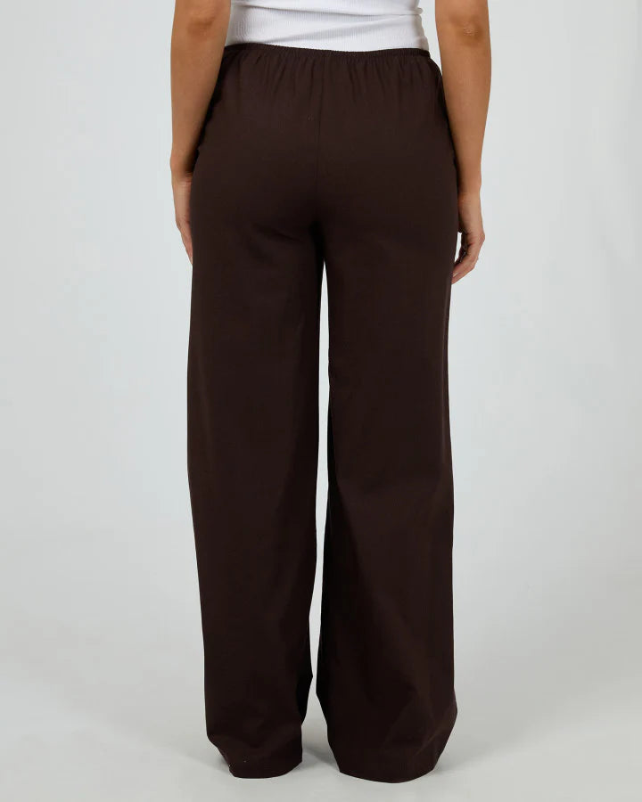 SILENT THEORY - TALLOW PANT  - CHOCOLATE