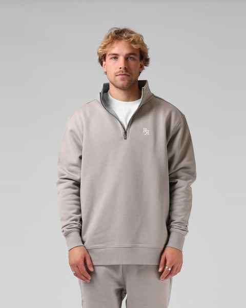 RPM - TRACK SWEAT 1/4 ZIP - PEWTER