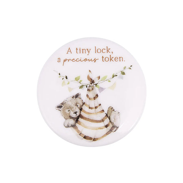 SPLOSH Tiny Wonders MY FIRST CURL CERAMIC KEEPSAKE BOX