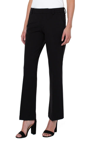 LIVERPOOL - KELSEY FLARE TROUSERS - BLACK