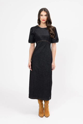 LEILA + LUKA - MAYA DRESS - WASHED BLACK