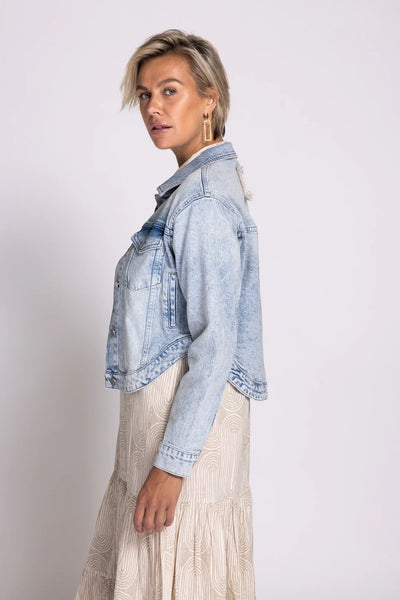 ZHRILL - NISSA JACKET - BLUE