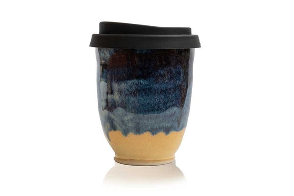 Westcost Stoneware Reusable Travel Cup 12oz  Washout Twilight