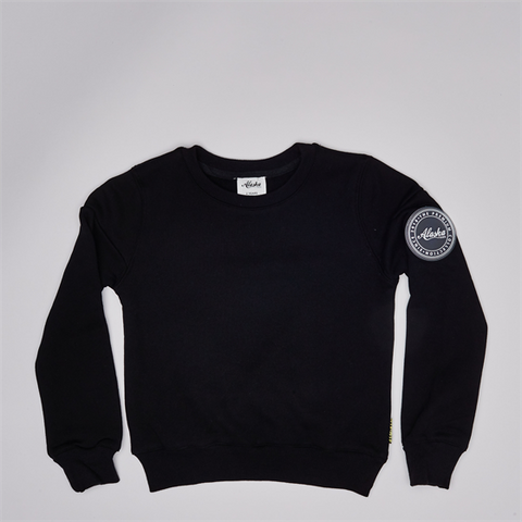 Alaska Tees - Kids Hayden Sweater - Black