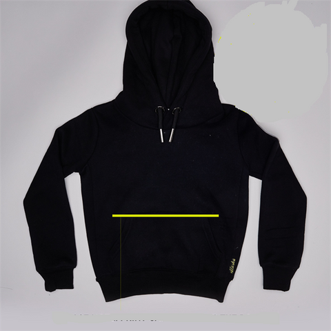 Alaska Tees - Storm Hoodie - Black