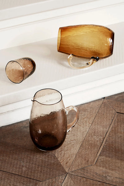 BROSTE Hammered Tumbler Brown