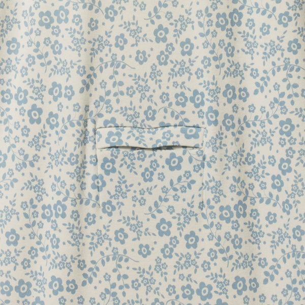 Nature Baby - Cotton & Merino Sleeping Bag  LARGE DAISY BELLE BLUE PRINT