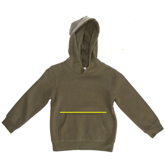 Alaska Tees - Kids Bailey Hoodie - Army