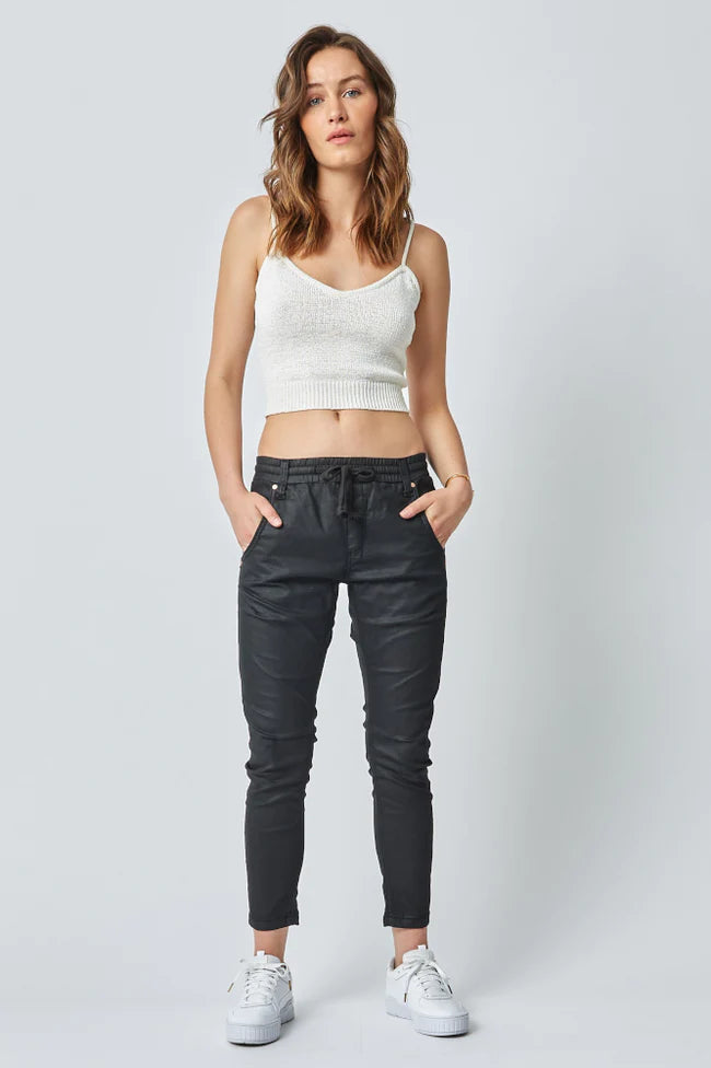 Dricoper Active Jeans - Coated Black