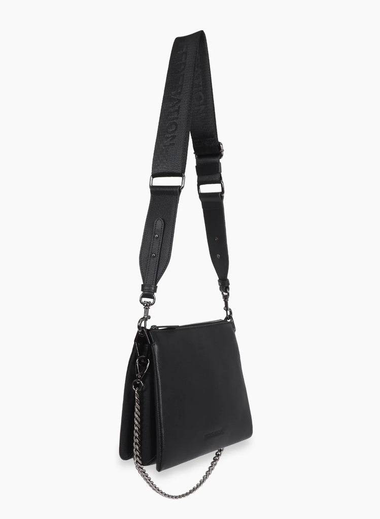 FEDERATION Small Compartments Bag Black