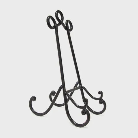 French Country  - Iron Plate Stand Rust Finish - Large