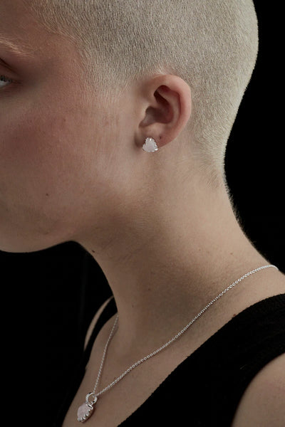 Stolen - Love Claw Earring - Rose Quartz