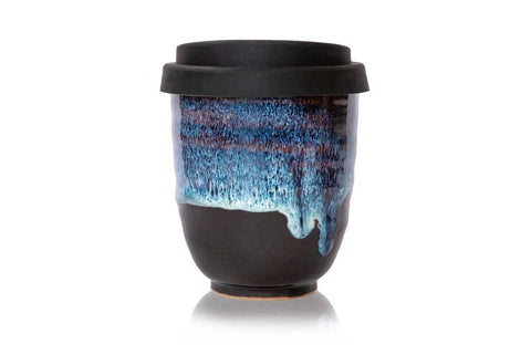 Westcost Stoneware Reusable Travel Cup 4oz - Midnight