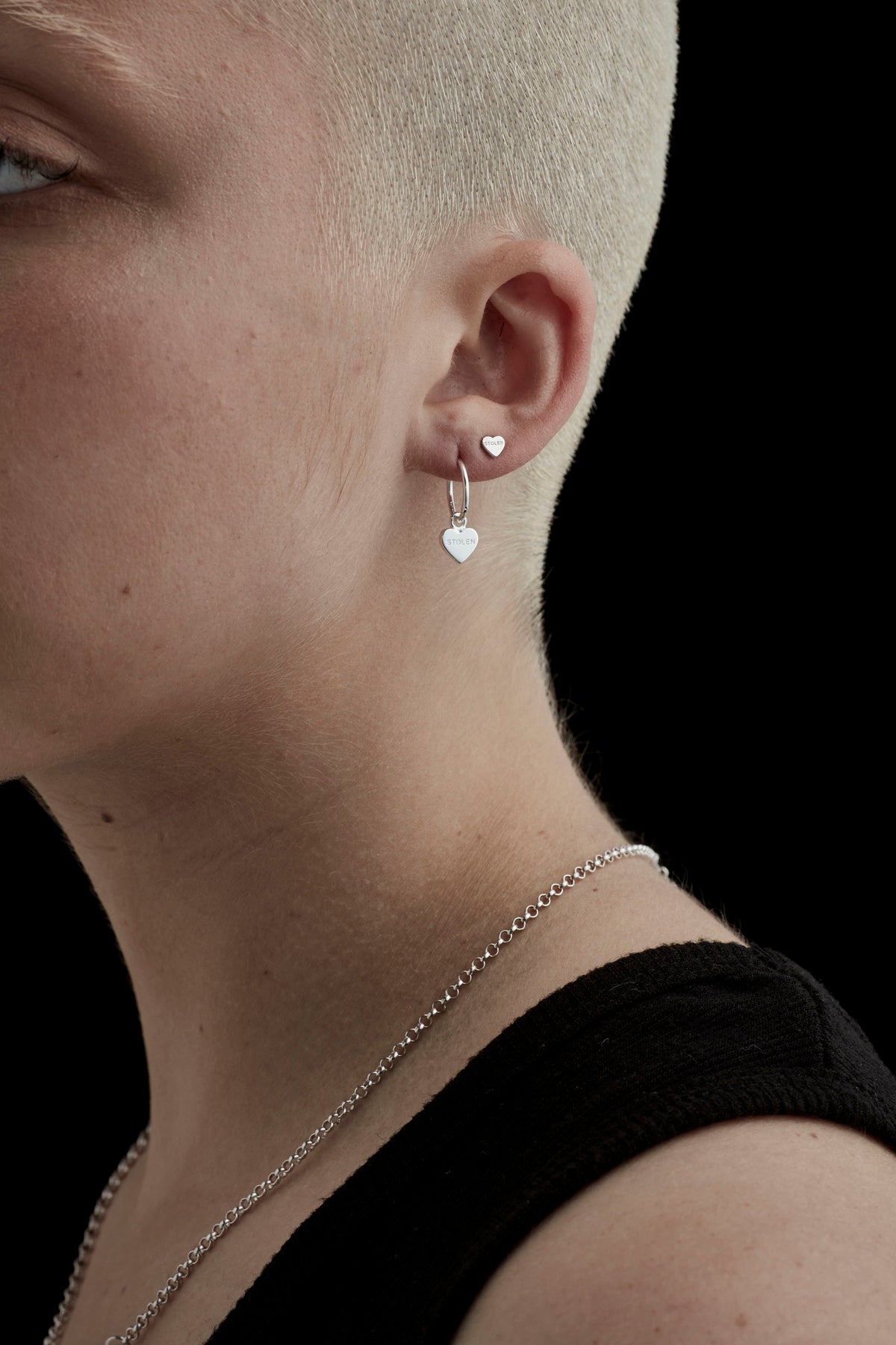 Stolen Girlfriends Club - Stolen Tiny Heart Earrings