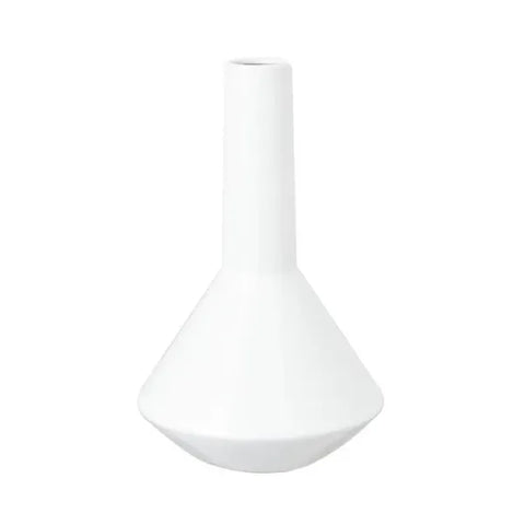 Totem Ceramic Vase - Medium White