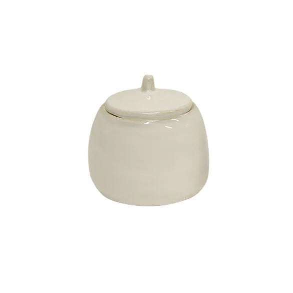 French Country  - Franco Rustic White Sugar Pot