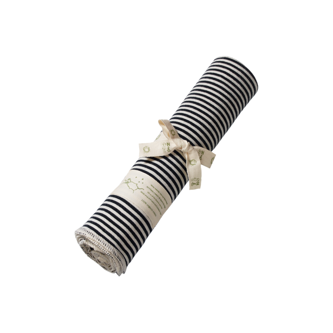 Nature Baby - Cotton Wrap - Navy Stripe