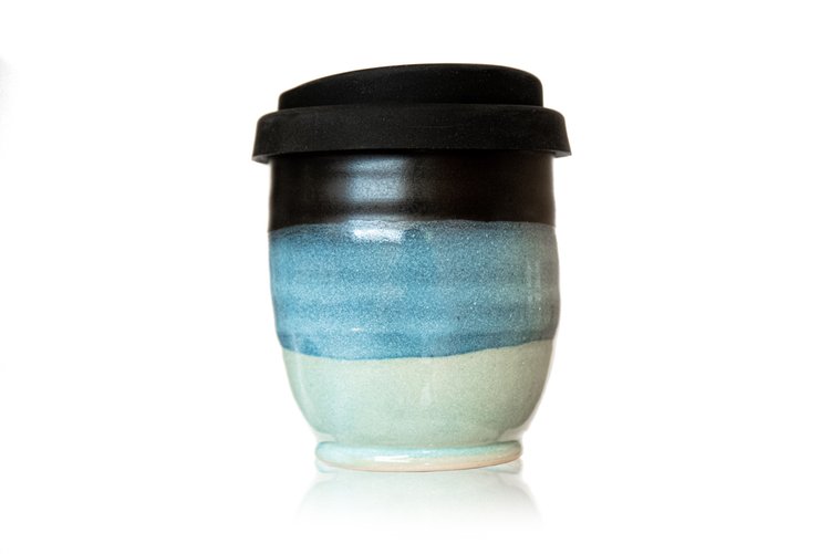 Westcost Stoneware Reusable Travel Cup 12oz  Ruapuke