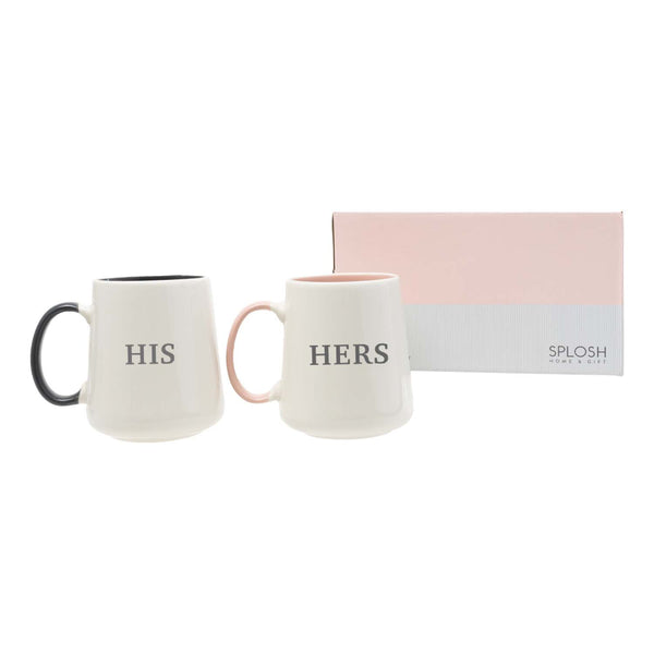 SPLOSH-Wedding His Hers Mug Set